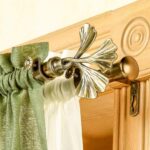 metal curtain rods for interior photos