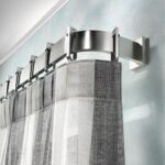 metal curtain rods decoration ideas