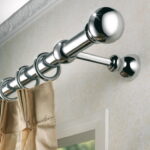 metal curtain rods design ideas