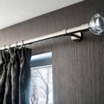 metal curtain rods design ideas