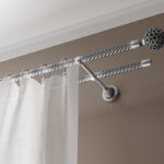 metal curtain rods photo types