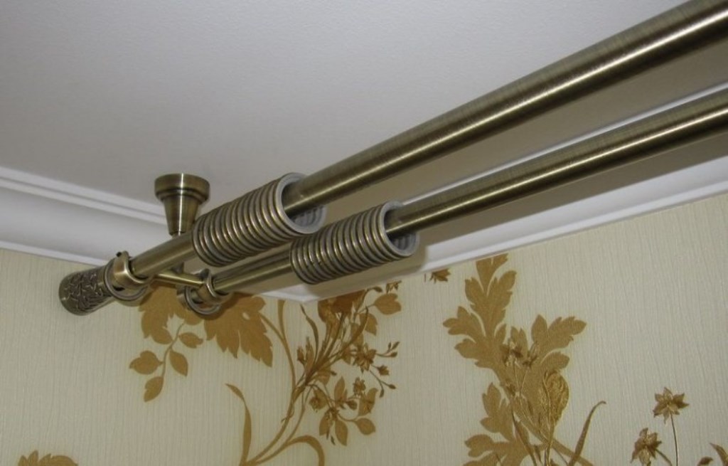 metal curtain rod design photo