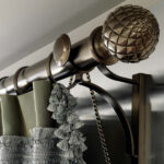 metal curtain rod design ideas