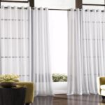 metal curtain rod for interior photos