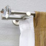 metal curtain rod design ideas