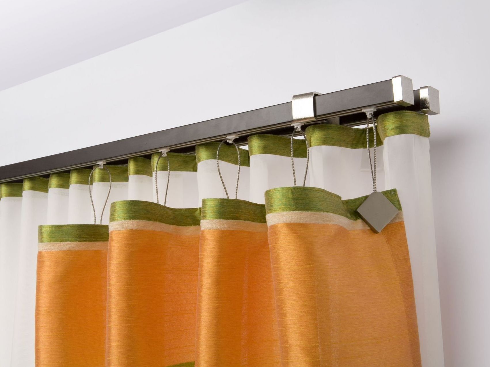 metal curtain rod ideas photo