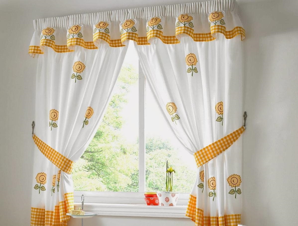 short fashionable curtains