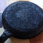 soot in a pan cleaning photo ideas