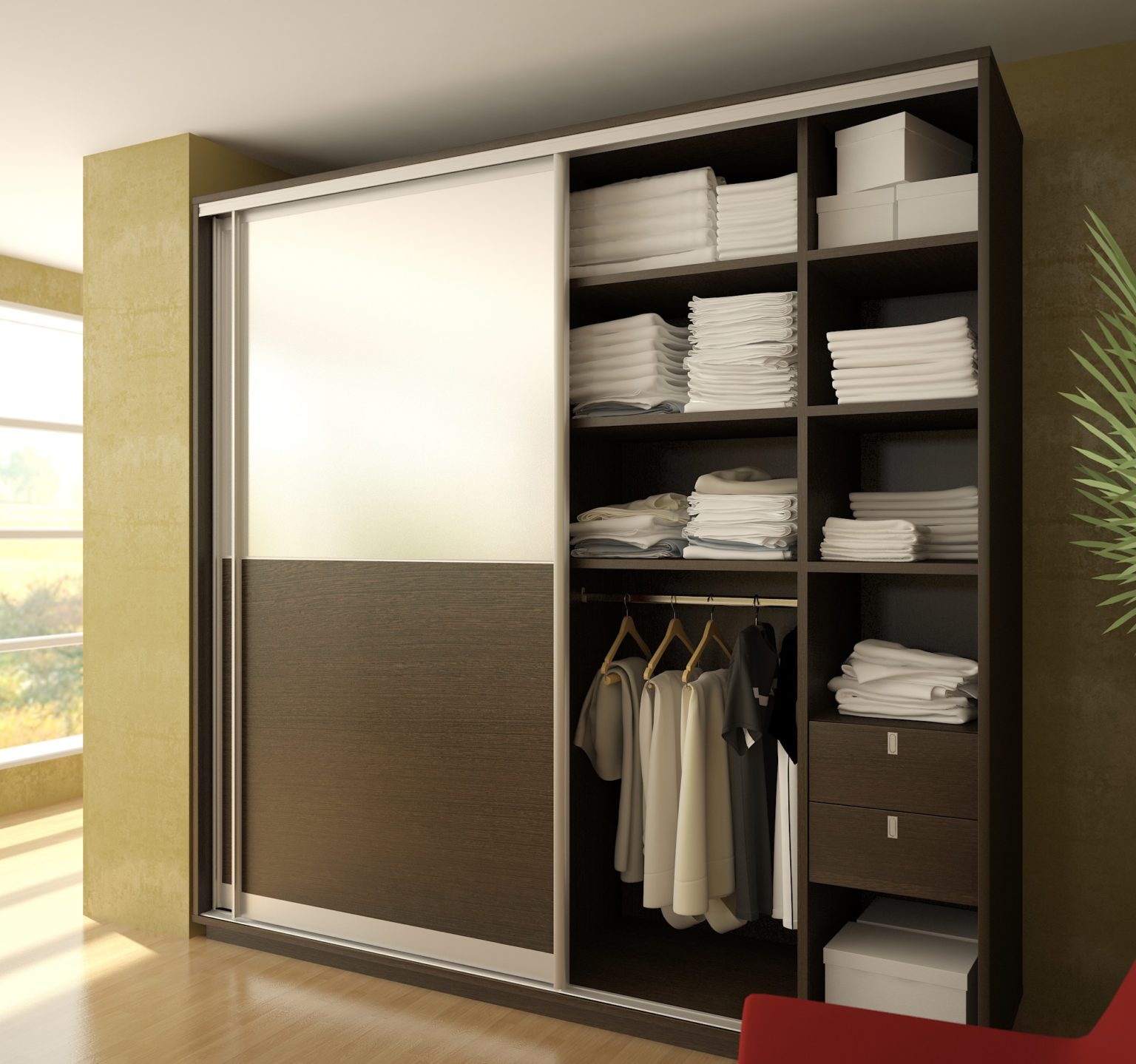 filling the wardrobe design ideas