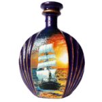 bottle with a sailboat