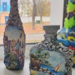 bottle with venice