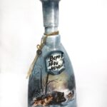 bottle with a hunt