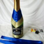 bottle decor satin ribbon