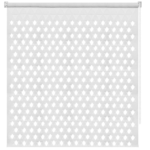 perforation of white roller blinds