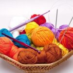 yarn and crochet hooks