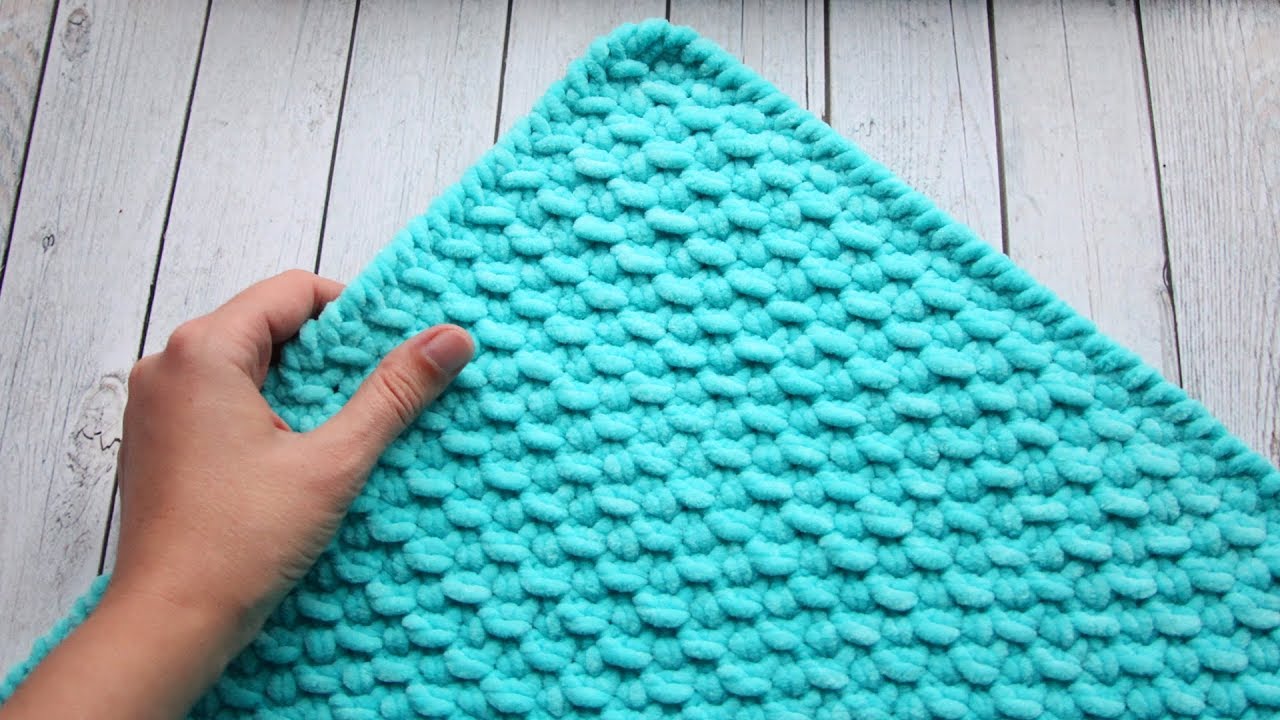 Plush Yarn Blanket Photo Design