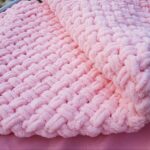 Plush Yarn Blanket Photo Decoration