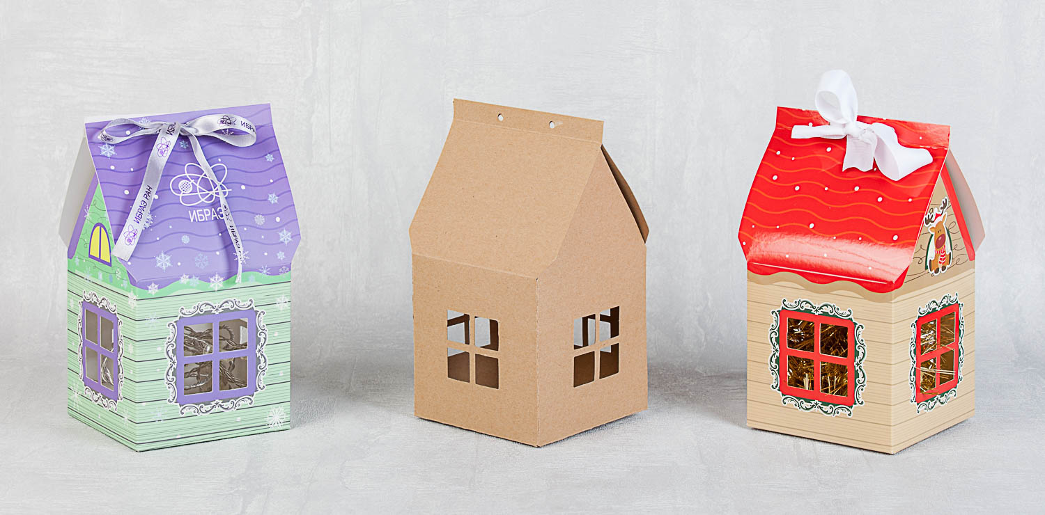 gift boxes houses