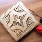 hot stand square carved