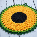 stand for hot crochet decor photo