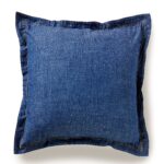 piped jeans pillow