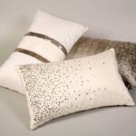 foam pillow with rhinestones