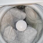 washing the pillow in the machine