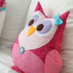 owl pillow photo options