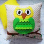 pillow owl design photo