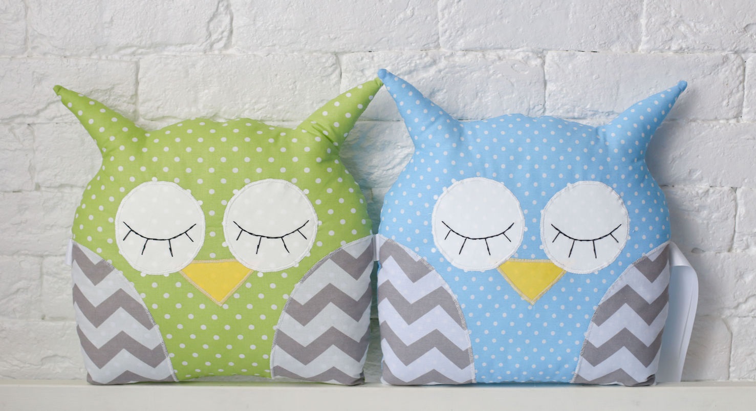 pillow owl side