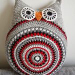 round owl pillow