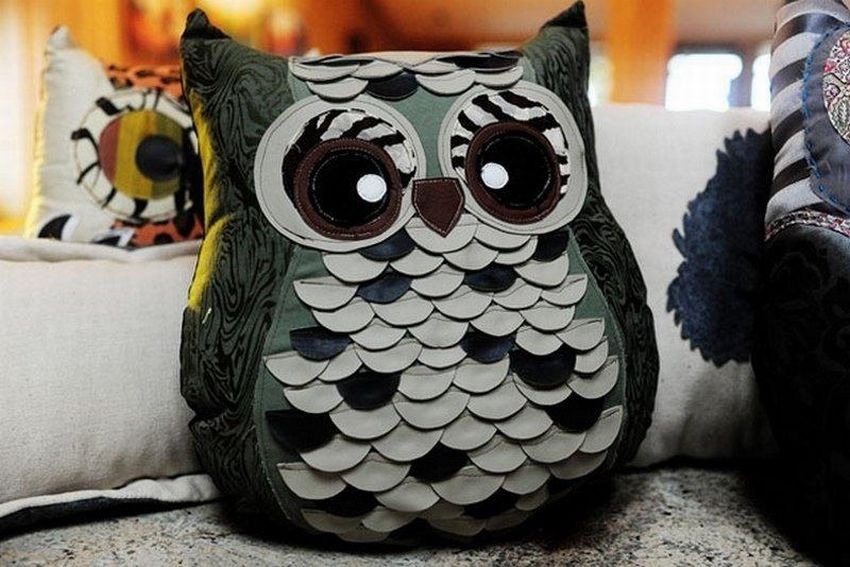 owl pillow