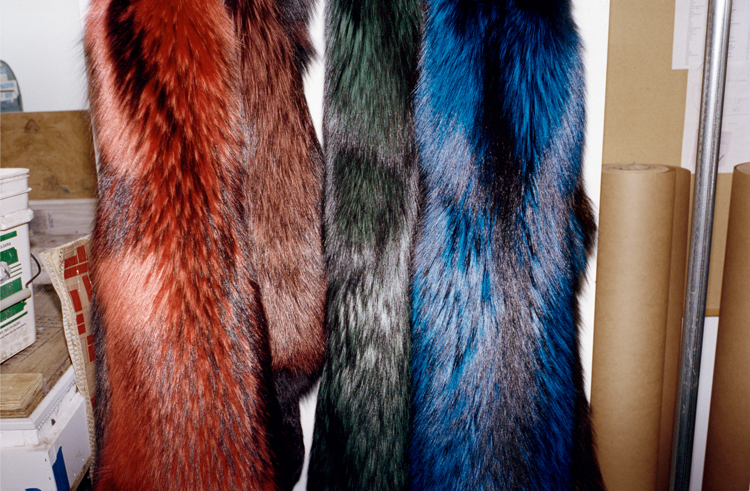 fur dyeing