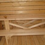 sauna shelves design ideas