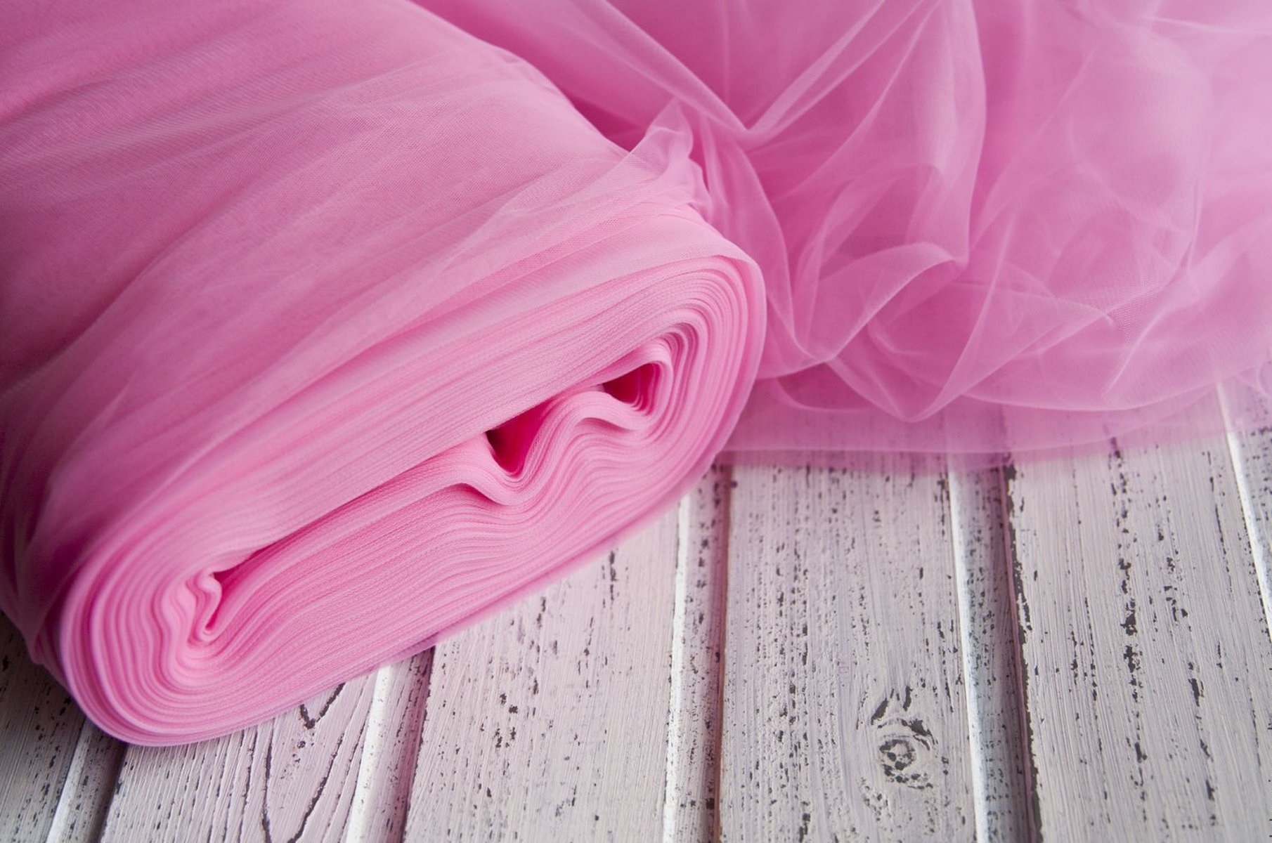 tulle for pom poms