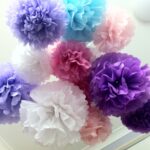 small napkin pom-poms