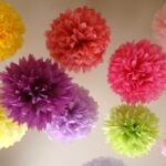 napkin pom-poms beautiful