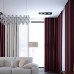 ceiling cornice for curtains decor photo