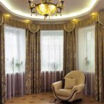 ceiling cornice for curtains photo design