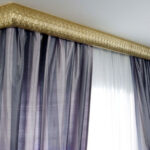 ceiling cornice for curtains design ideas