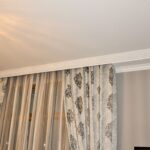 ceiling cornice for curtains decoration