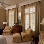 ceiling cornice for curtains design ideas