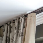 ceiling cornice for curtains photo types