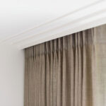 ceiling cornice for curtains ideas types