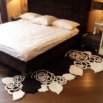 bedside rug for bedroom interior ideas