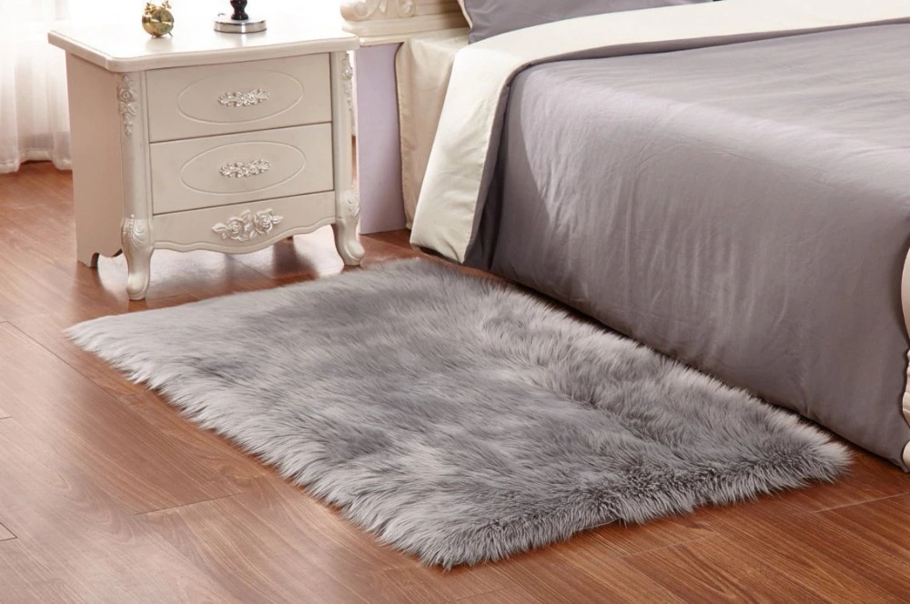 bedside rug for bedroom design photo