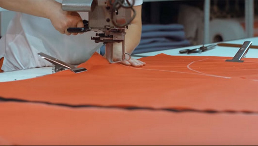 cutting fabric