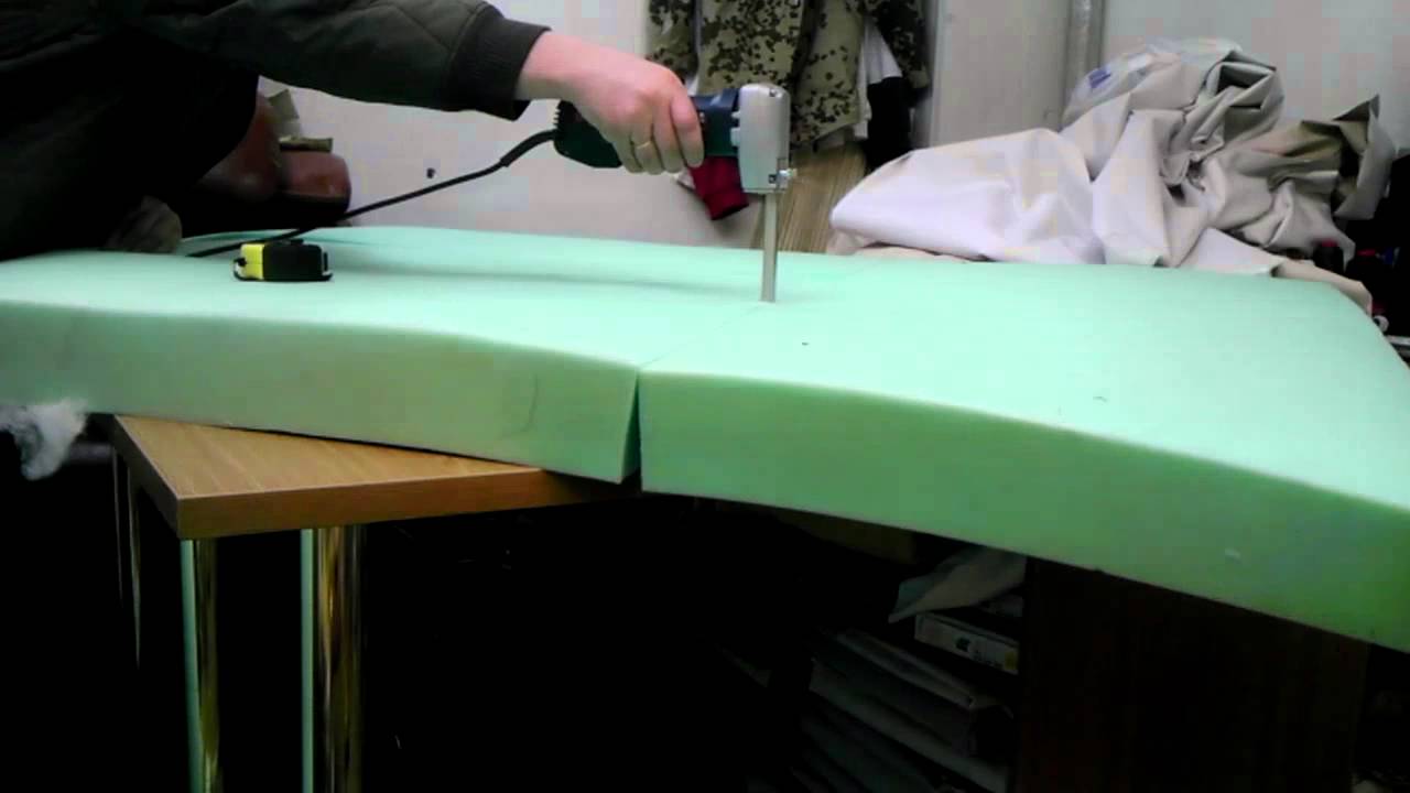 how to replace foam rubber on a sofa