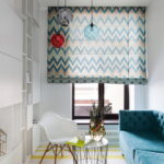 roman blinds photo decoration