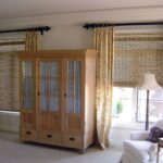 bamboo curtains with wardrobe